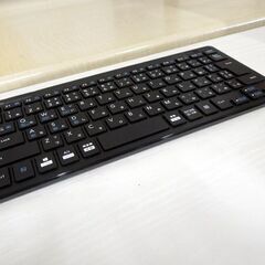 ELECOM Bluetooth ミニキーボード パンタグラフ式 薄型 マルチOS対応 日本語配列 ブラック TK-FBP100BK 札幌市東区 新道東店の画像