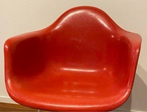 Herman Miller社製  ヴィンテージ　アームシェルチェア  カラー　クリムゾン