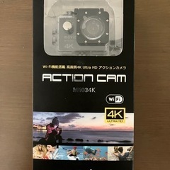 ほぼ新品❣️ゴープロみたいなアクションカメラ📷の画像