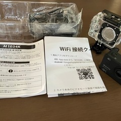 ほぼ新品❣️ゴープロみたいなアクションカメラ📷の画像