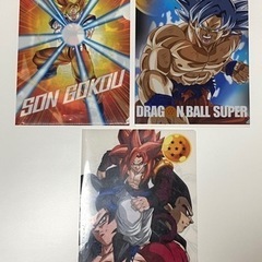 ドラゴンボール　オリジナル　クリアファイル　A4 3枚セット　コ...