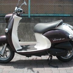 SA37J ビーノ Fi ブラウン バッテリー/プラグ/ベルト等新品交換済みの画像