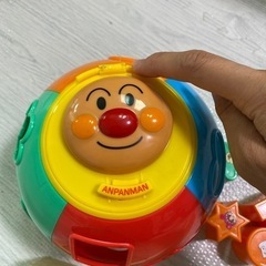 アンパンマン型はめパズル、つみき　２点セットの画像
