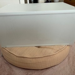 無印　ポリプロピレンケース　引出式　深型　ホワイトグレーの画像