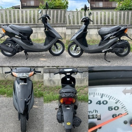 ⭐️ディオ快速2ストモデル⭐️エアクリ・プラグなど新品交換済み⭐️とても快調です！50cc原付スクーター⭐️ ⭐️ディオ快速2ストモデル⭐️エアクリ・プラグなど新品交換済み