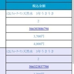 ウォーターサーバー 天然水 12L 2本の画像
