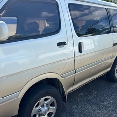 郡山 トヨタハイエースワゴン 1kz ディーゼル  一時抹消済みの画像