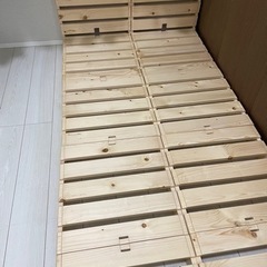 ベルメゾン パレット ベッド シングル