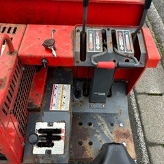 筑水キャニコム 大型運搬車 積載800kg 大型 8馬力　キャタ　クローラー　運搬機　林業　農業　平ボディ 三方開の画像