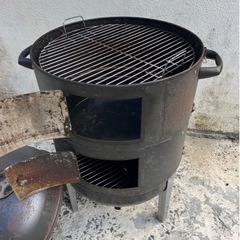 US 🇺🇸Weber燻製器ウェーバーBBQグリルスモーカーグリルバーベキューグリルバーベキュー釜スモーク🍉プロフ必読の画像