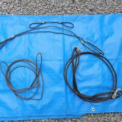 ワイヤーロープ　6mm   4本　10mm  2本