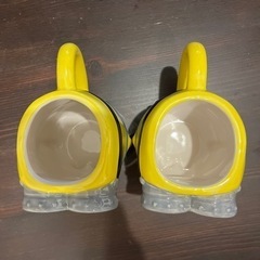 【未使用】ミニオン　ガラス製のコップの画像