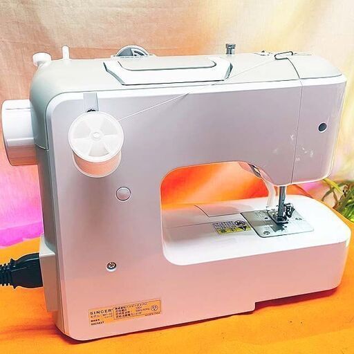 ◇軽くて使いやすい◇SINGER 家庭用コンパクトミシン】整備済み品 現品