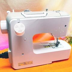 【◆軽くて使いやすい◆SINGER 家庭用コンパクトミシン】整備済み品 現品管理番号：ha0626_1bwの画像