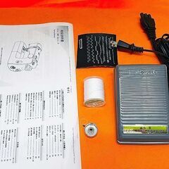 【◆軽くて使いやすい◆SINGER 家庭用コンパクトミシン】整備済み品 現品管理番号：ha0626_1bwの画像