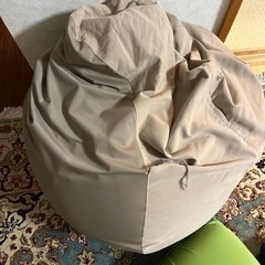 家具 ソファ ビーズクッションの画像