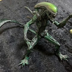 エイリアン、プレデターフィギュアの画像