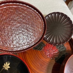 【無料】漆おぼん各種の画像