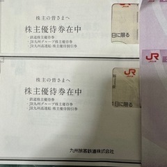 JR九州優待券