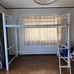 家具 ベッド ロフトベッドの画像