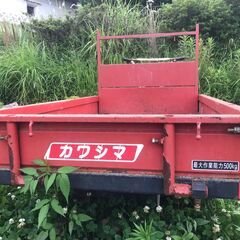 運搬車　積載500kg　カワシマの画像
