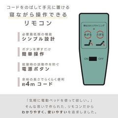 J7095　★未開封品★　谷村実業　電動メッシュキルトベッド　TAN-887(BR)　ブラウン　クリーニング済　【リユースのサカイ柏店】の画像