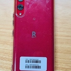 美品　未使用に近い　Rakuten Hand 5G　クリムゾンレッド　128G  携帯電話/スマホ 携帯アクセサリーの画像