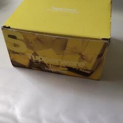 タッパーウェア　スリムスイートボックスとハンドタオルセットの画像