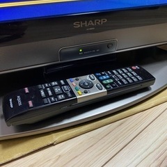 【決まりました】Blu-ray付液晶テレビSHARP 40インチの画像