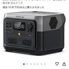 EcoFlow ポータブル電源 RIVER 2 Max 512W...