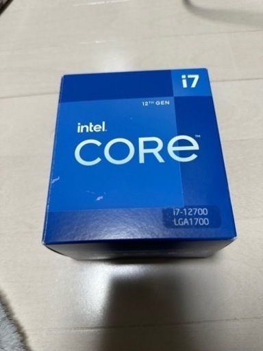 【売約済み】CPU i7-12700 ＋RTX3070
