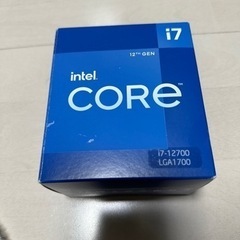 【売約済み】CPU i7-12700 ＋RTX3070