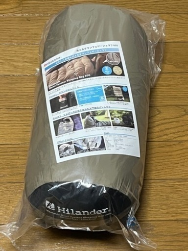 Hilander 洗えるダウンフェザーシュラフ 600