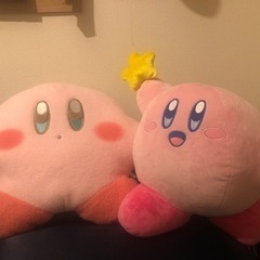 星のカービィ　ぬいぐるみ　クッション