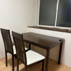 ご成約済・手続き中【サイズ可変タイプ】ダイニングセット