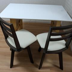 ニトリ伸長ダイニングテーブルセット