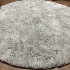 「決定」中古・円形マット