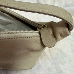 faire la bise バッグ 革製ポーチ小さなカバン美品の画像