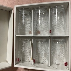 クリスタルダルクコップ6つセット