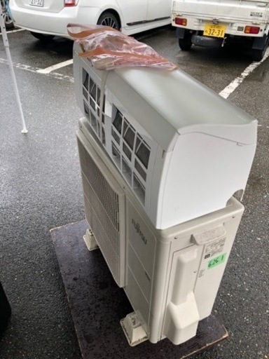 標準取付工事込み金額 FUJITSU ルームエアコン AS-M28F-W 室外機 AO-M28F 10畳用