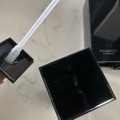 山崎実業 ソープディスペンサー 3本セット 黒の画像