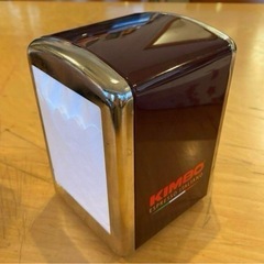 【 KIMBO 】 キンボ ナプキンホルダー ロゴ入り ナプキンストッカーの画像