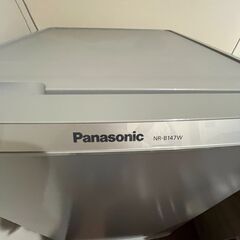 【引き取り】Panasonic  NR-B147W 冷蔵庫 138L 動作確認済み 2014年製の画像