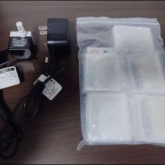 高級ピュアクリスタル　セラミック　フィルター式給水器　スクエア　フィルター３個付き　猫　水　山形市近郊限定相談ください。　　の画像