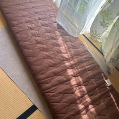 セミダブルごろ寝ふとん　夏冬敷きパッドセット