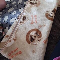 ダックスフンド柄 3畳カーペット冬用の画像