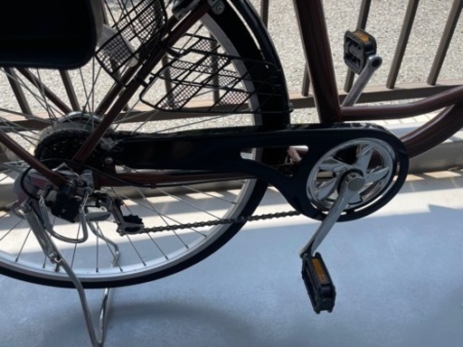 チャイルドシート付き自転車