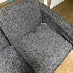 ソファ　サイドチェア付きの画像