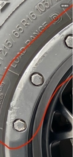 (決まりました)LT215/65R16 BF Goodrich All-Terrain T/A KO2 2020年製　ハイエース 中古