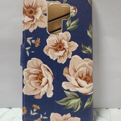 GALAXY S9+用　手帳型カバー　花柄
の画像